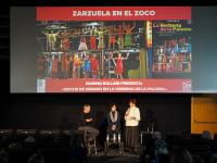 Alberto González Lapuente, Marina Bollaín y Ana González. 2 de enero de 2025